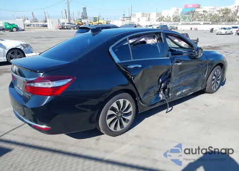 2017 Honda Accord Hybrid Ex-L from USA, damaged, VIN JHMCR6F55HC025168